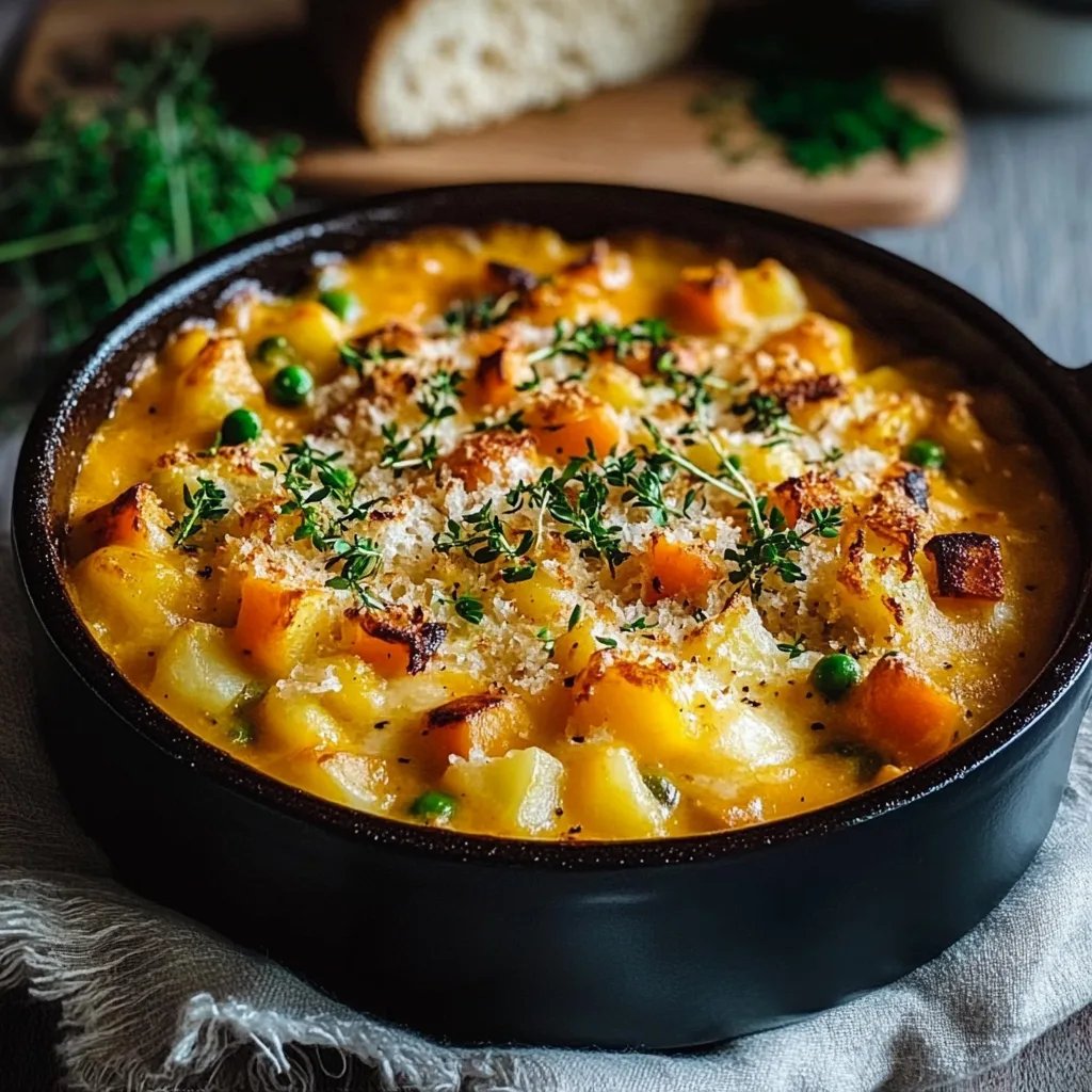 Spätzleauflauf mit Gemüse