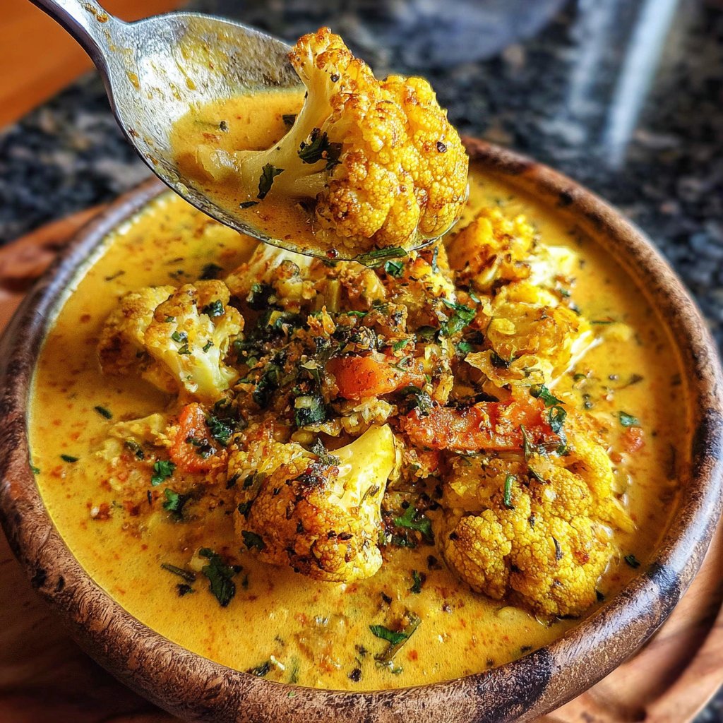 Blumenkohl Curry Mit Kokosmilch