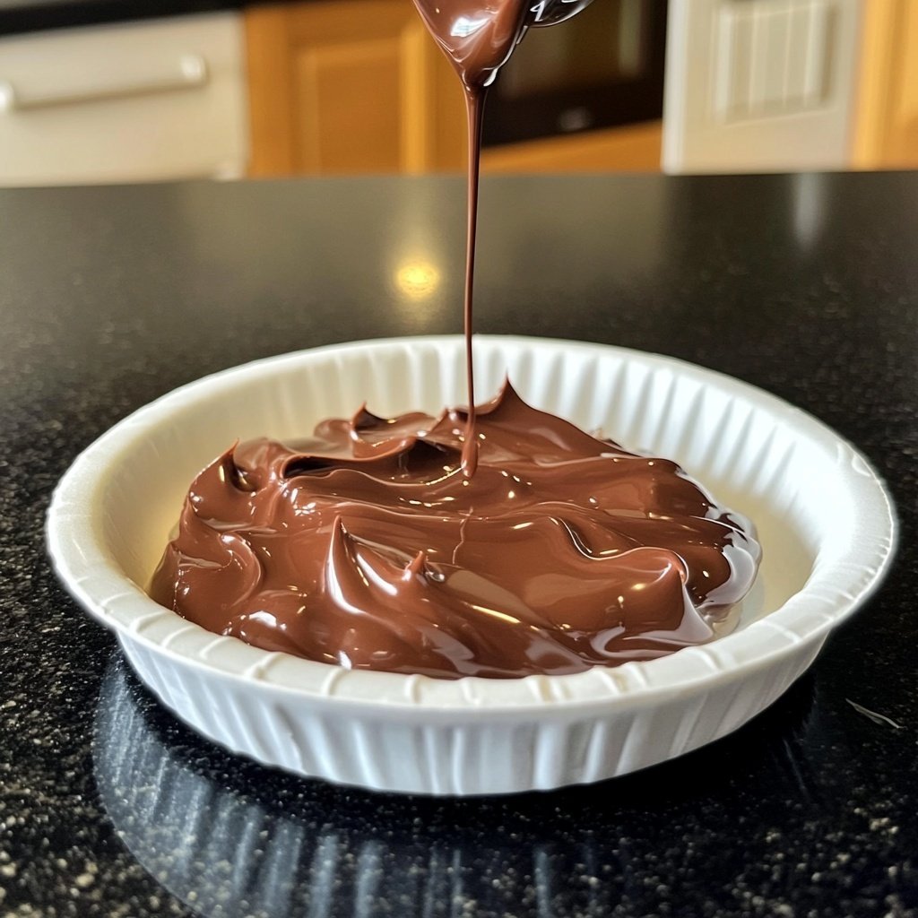 Selbst gemachte Schokoladencreme