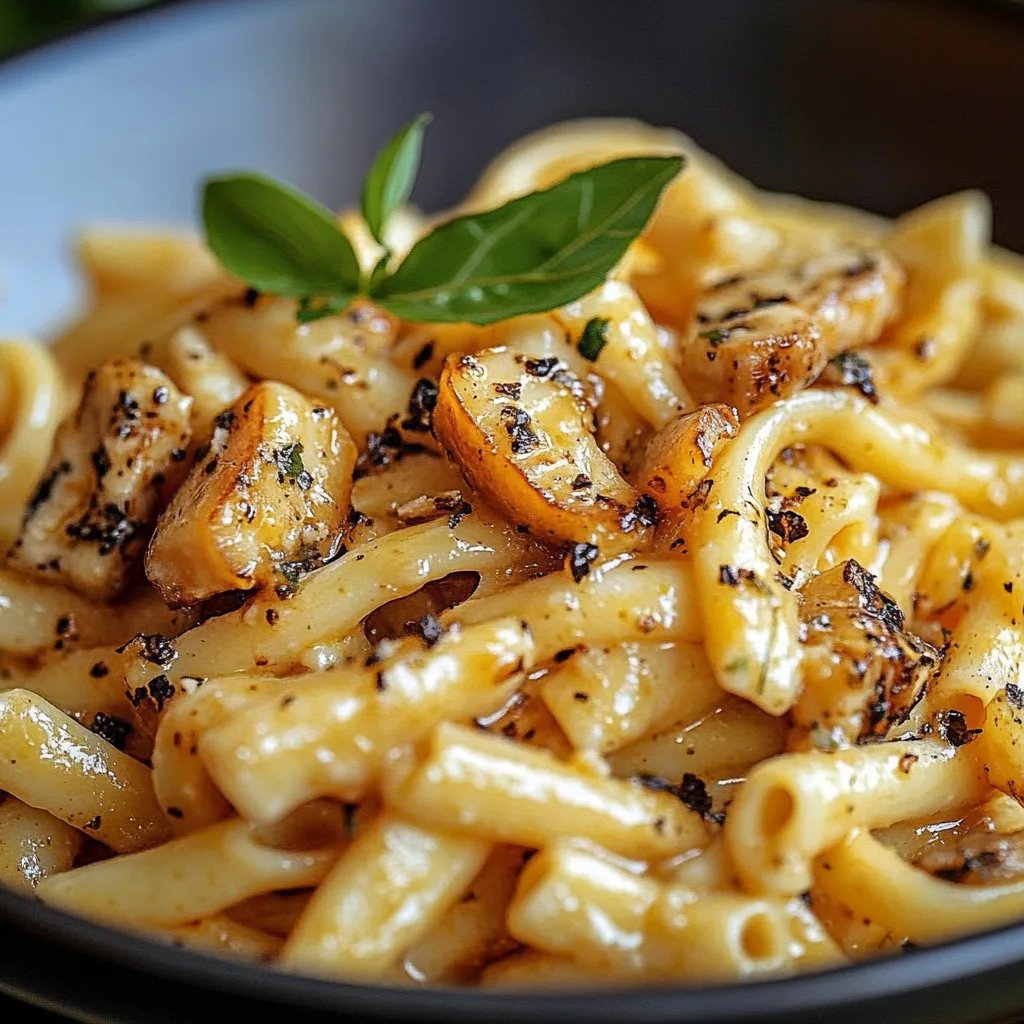 Honig-Pfeffer-Hähnchen-Pasta