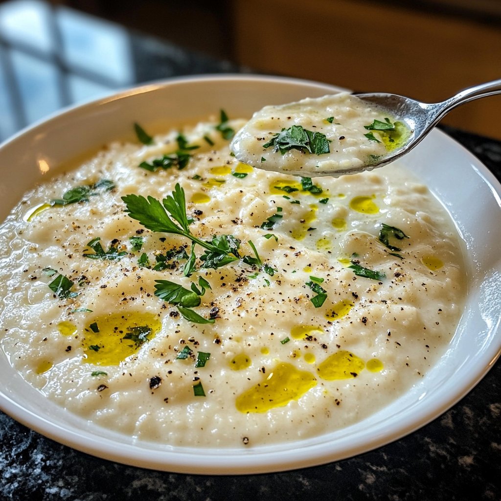 Blumenkohlsuppe ohne Aufwand