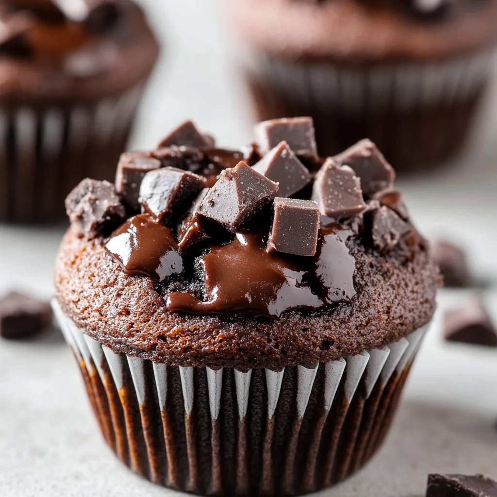 Super saftige Schoko-Muffins