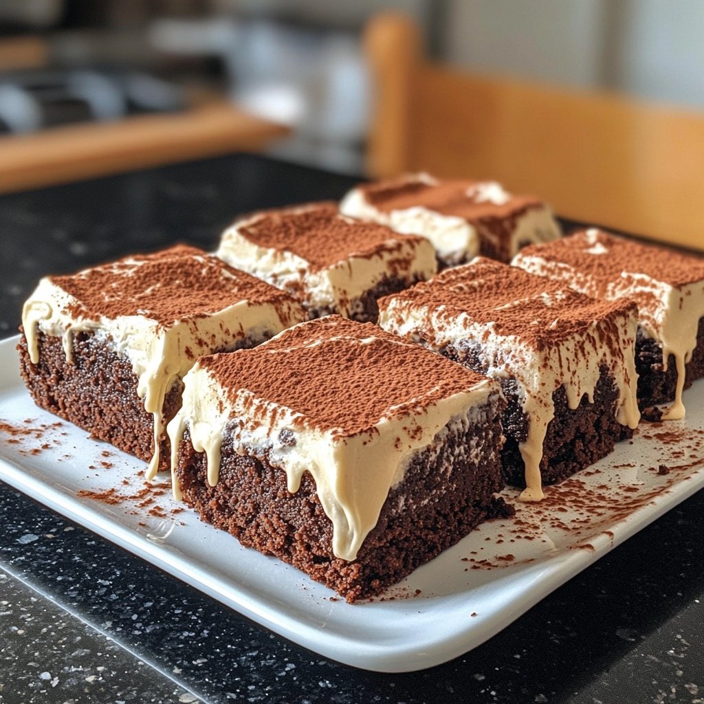 Frischkäse-Brownies