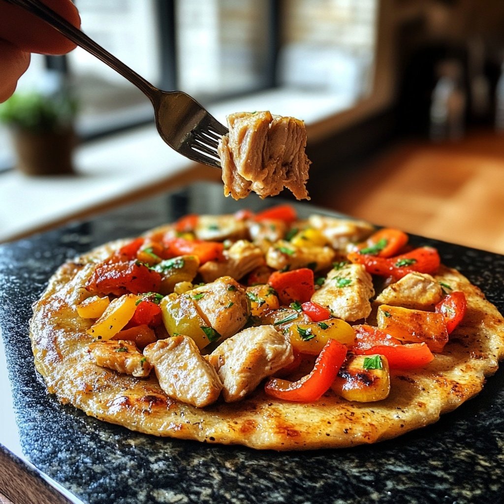 Hähnchenbrust Low Carb Pfanne