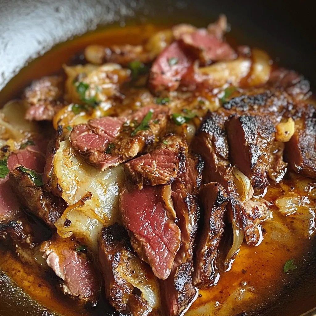 Saftiges Stundenfleisch