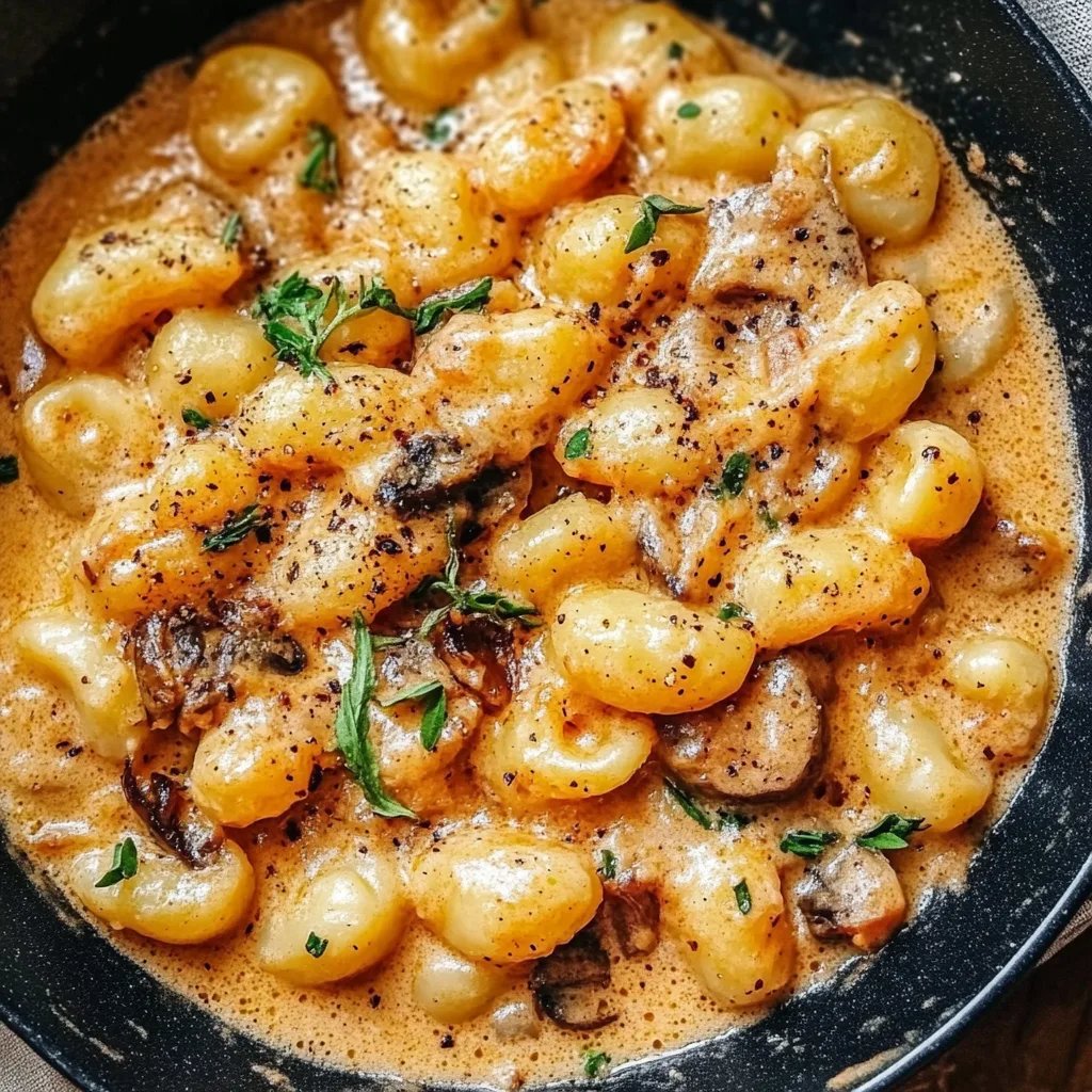 Gnocchi-Pilz-Pfanne in 15 Minuten
