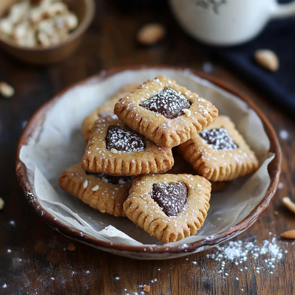 Dattel-Mandel-Haferflocken-Kekse