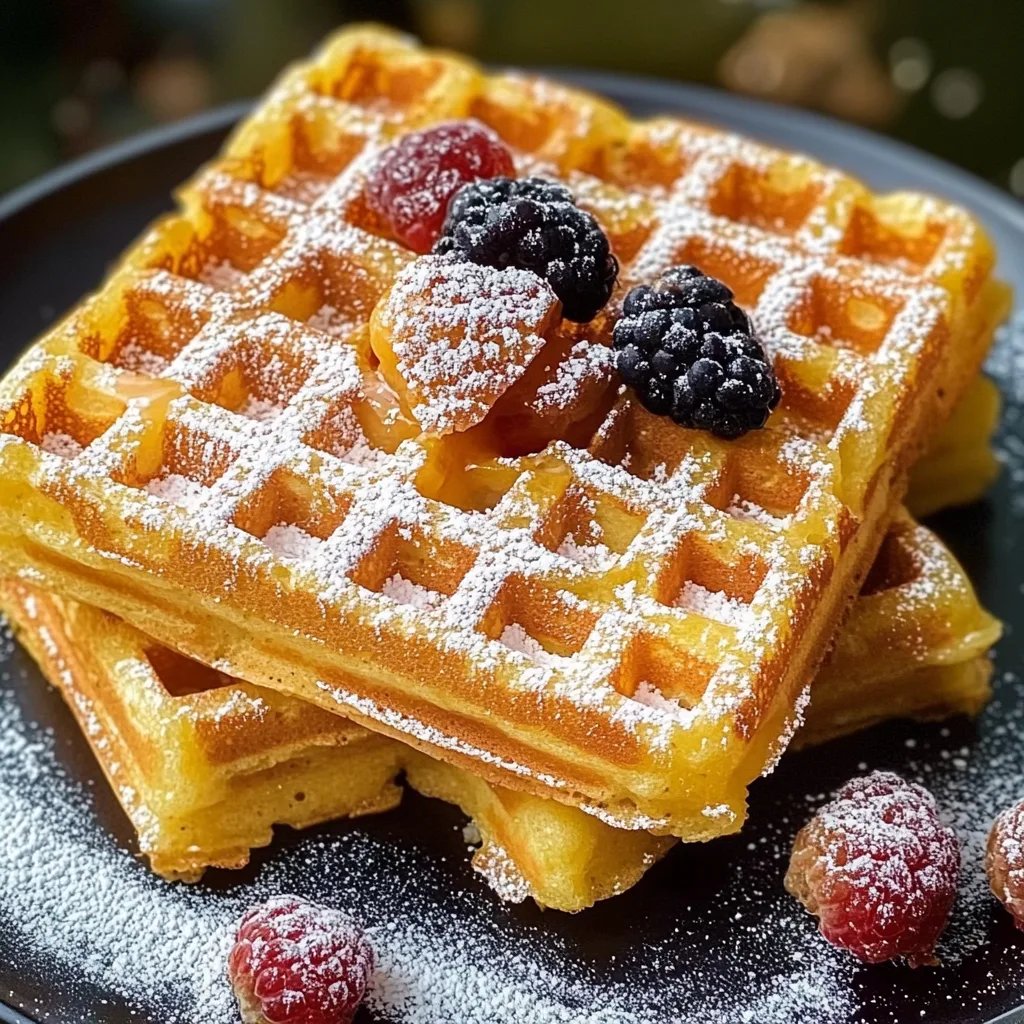 Süßkartoffel-Waffeln