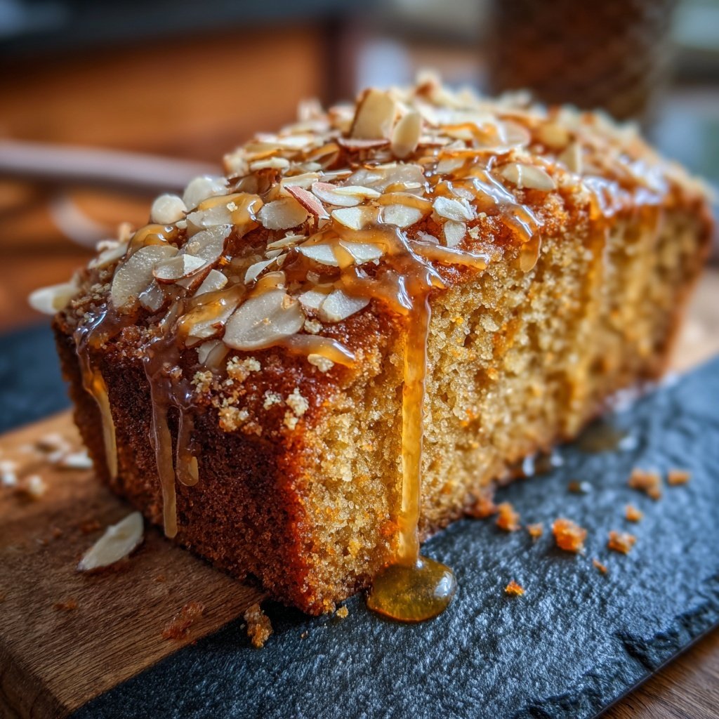Karottenkuchen Mit Honig Und Mandeln