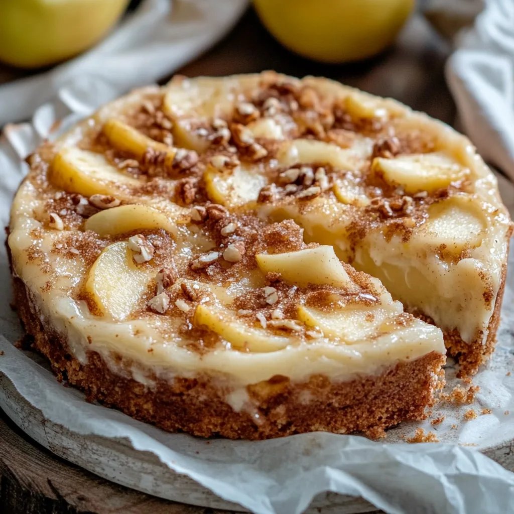 Saftiger Zimtschnecken Apfelkuchen