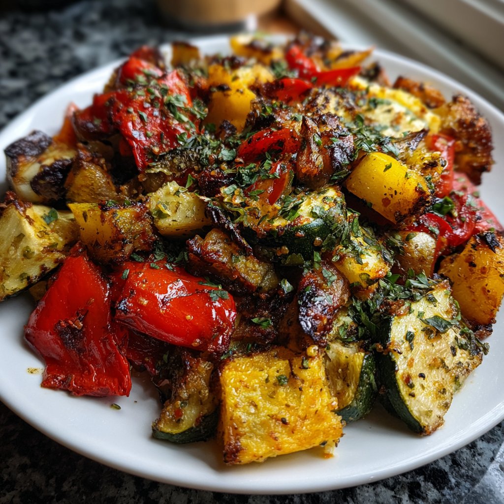 Gegrilltes Gemüse Mit Kräutern