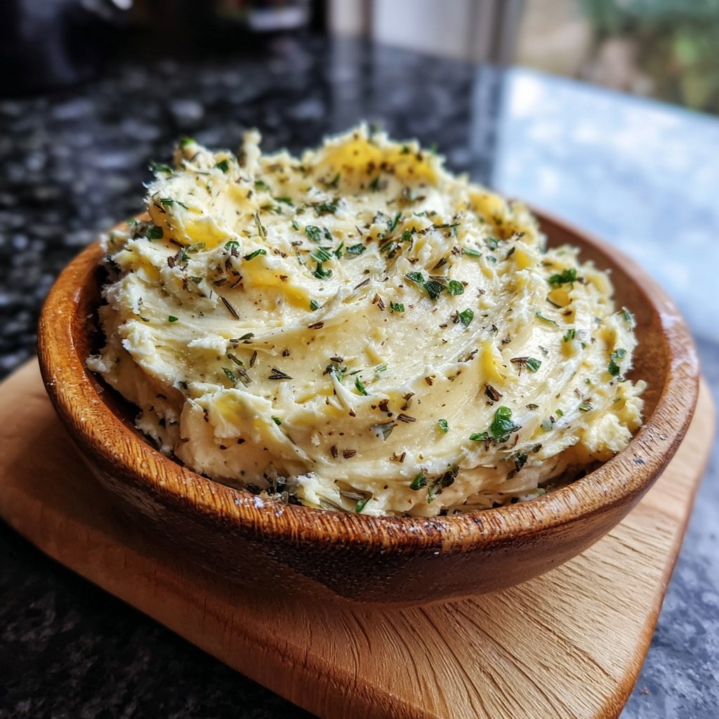 Kräuterbutter Mit Knoblauchöl