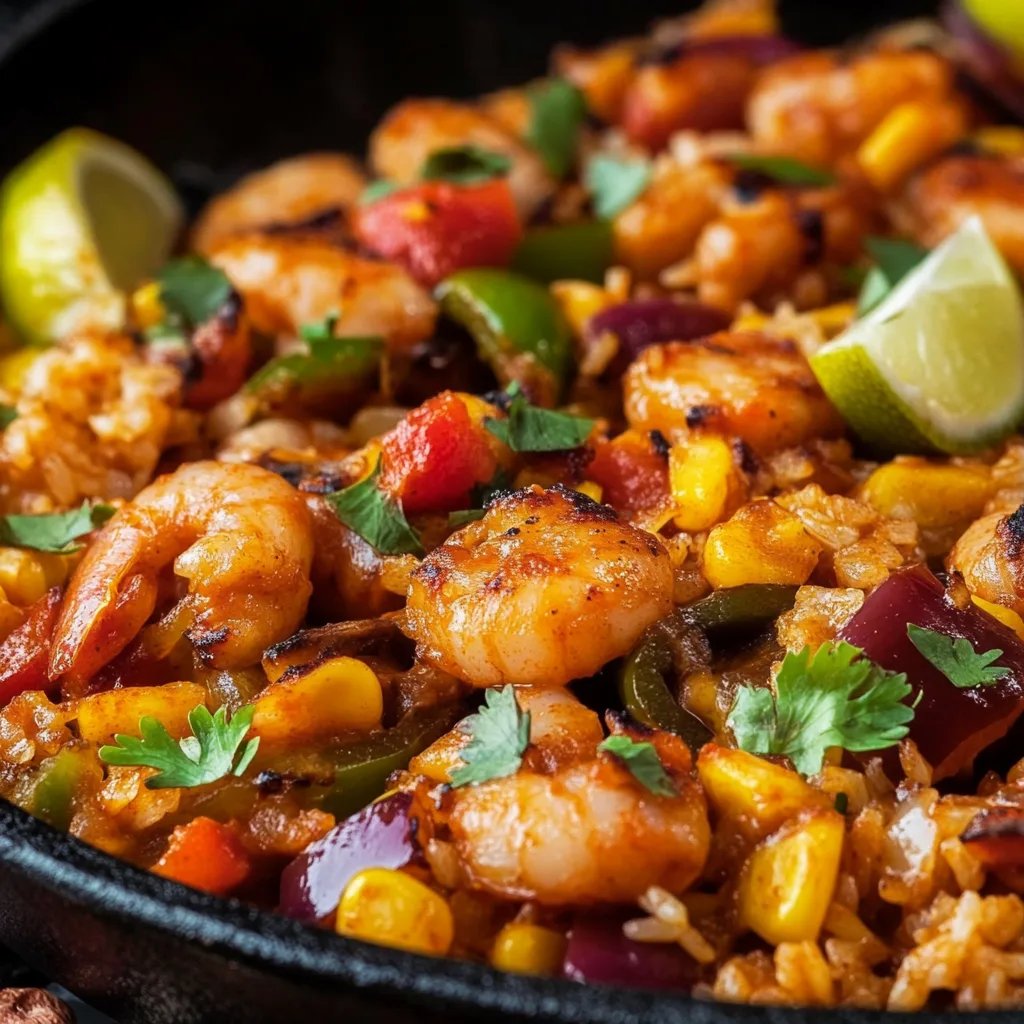 Mexikanische Reispfanne