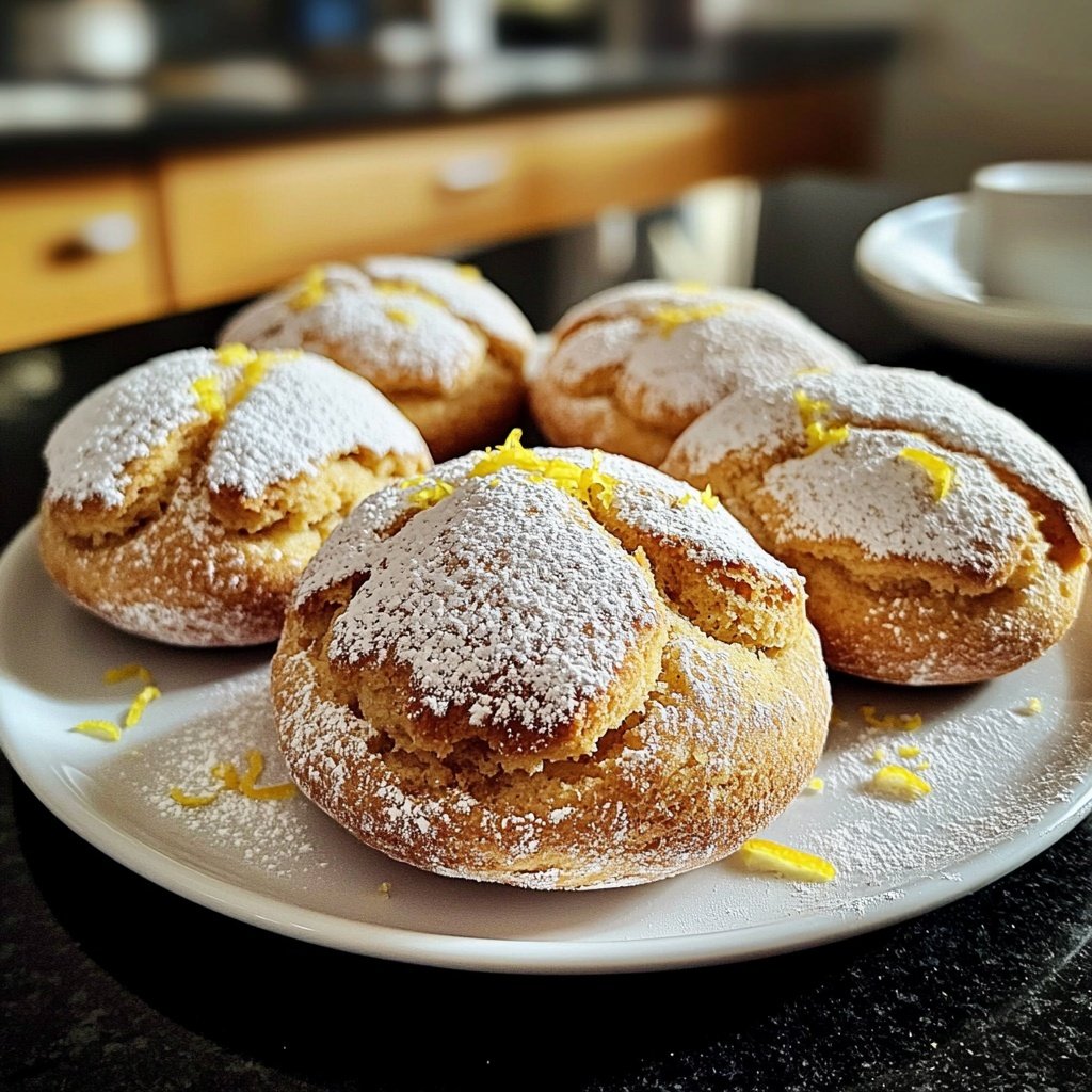 Weiche & Chewy Zitronenkekse