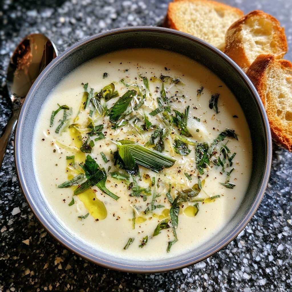 Blumenkohl Suppe Mit Lauch