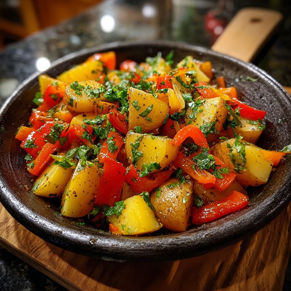 Kartoffel Paprika Salat Zum Grillen