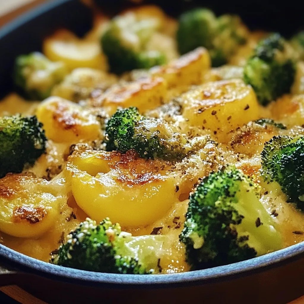 Schneller Brokkoli-Kartoffel-Auflauf