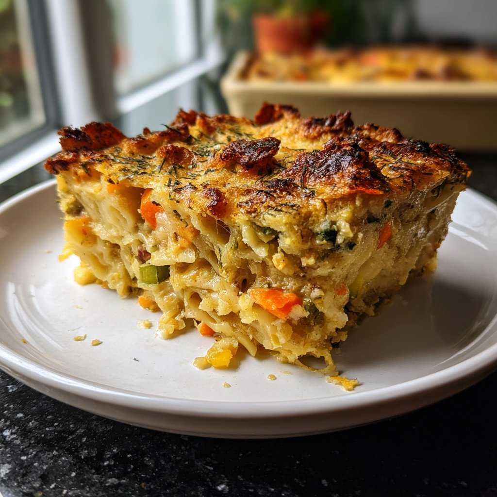 Nudelauflauf vegetarisch